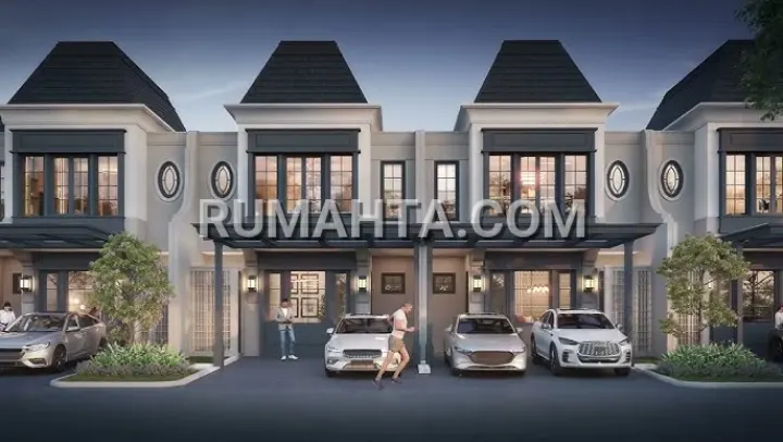 Rumah Cantik Gaya Prancis Klasik Rinoka Summarecon Makassar Lokasi depan Mall Summarecon