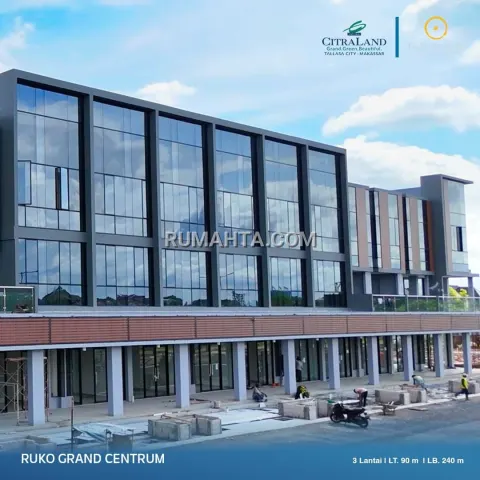 Tersisa 1 Unit Ruko Grand Centrum Tahap II Lokasi Strategis Poros Jalan Citraland Tallasa City