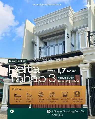 Rumah hertasning pettarani racing center pelita raya