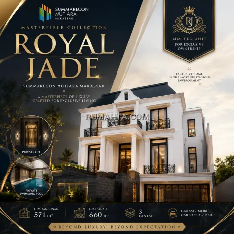 Dijual Rumah Makassar ROYAL JADE – SUMMARECON MUTIARA MAKASSAR
