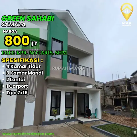 Rumah dekat kampus unismuh kedokteran rs yapika uin alauddin hertasning makassar