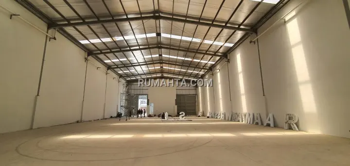 Pergudangan Titanium Siap Pakai Dekat Tol & Bandara LT 300 M2