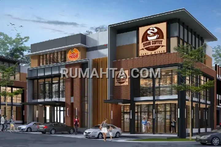 Ruko Makassar 2 Lantai depan Mall Summarecon dan Convention Center Lokasi Strategis Graha Boulevard
