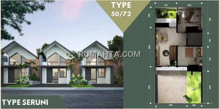 Rumah 1 Lantai Dekat Kampus Unhas
