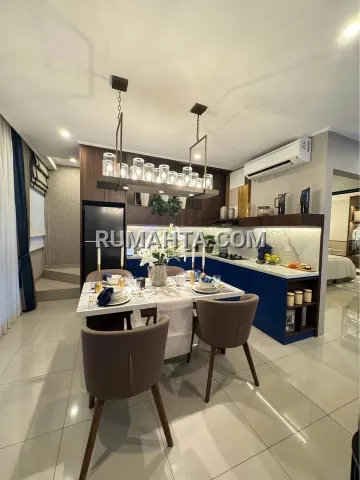 Jual Rumah 3 Lantai Attic Lebar 6 Siap Huni Type Onyx Summarecon Makassar