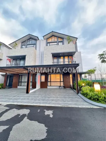 Rumah Dijual Onyx Residence Summarecon Makassar Siap Huni dengan Attic