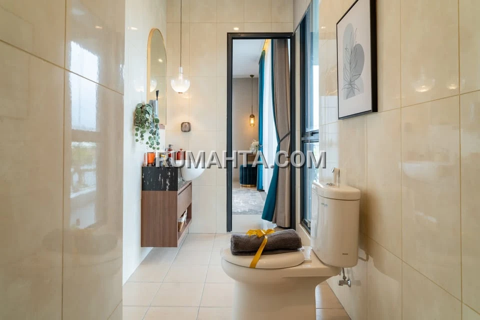 Rumah dijual Makassar di Lengkapi Attic Room hanya di Onyx Residence Summarecon Makassar Posisi HOOK