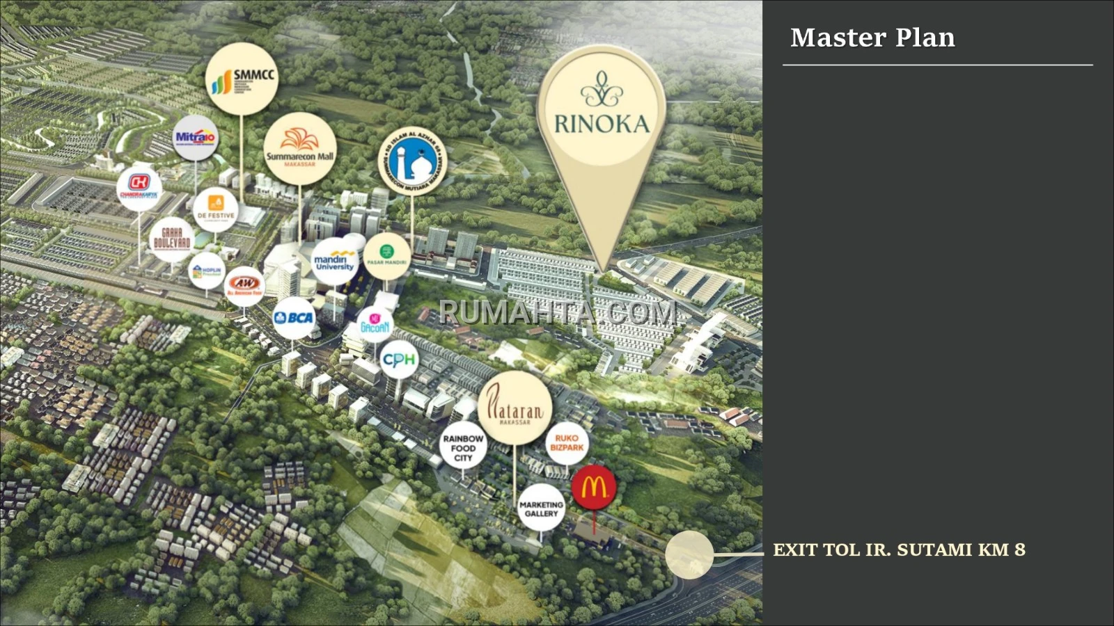 RUMAH EROPA KLASIK DI MAKASSAR LOKASI STRATEGIS LANGSUNG DEPAN MALL SUMMARECON DAN SEKOLAH AL-AZHAR