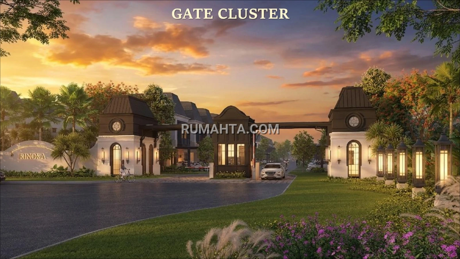 Dijual Rumah Makassar Lokasi Hook Lebar 9 Fasilitas Lengkap depan Mall Summarecon dan Sekolah Al-Azhar type Rinoka Summarecon Makassar