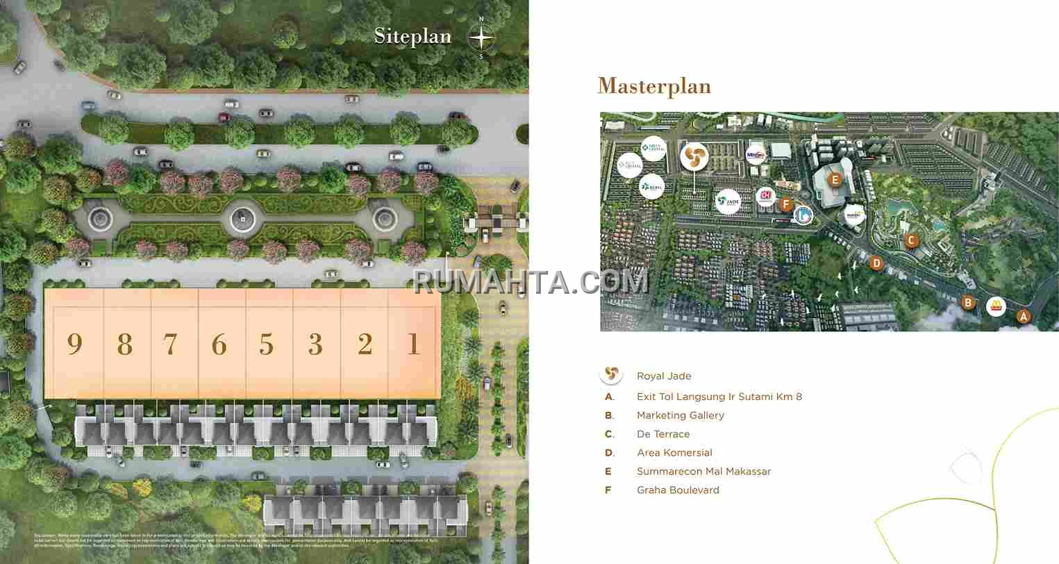 Dijual Rumah Makassar ROYAL JADE – SUMMARECON MUTIARA MAKASSAR