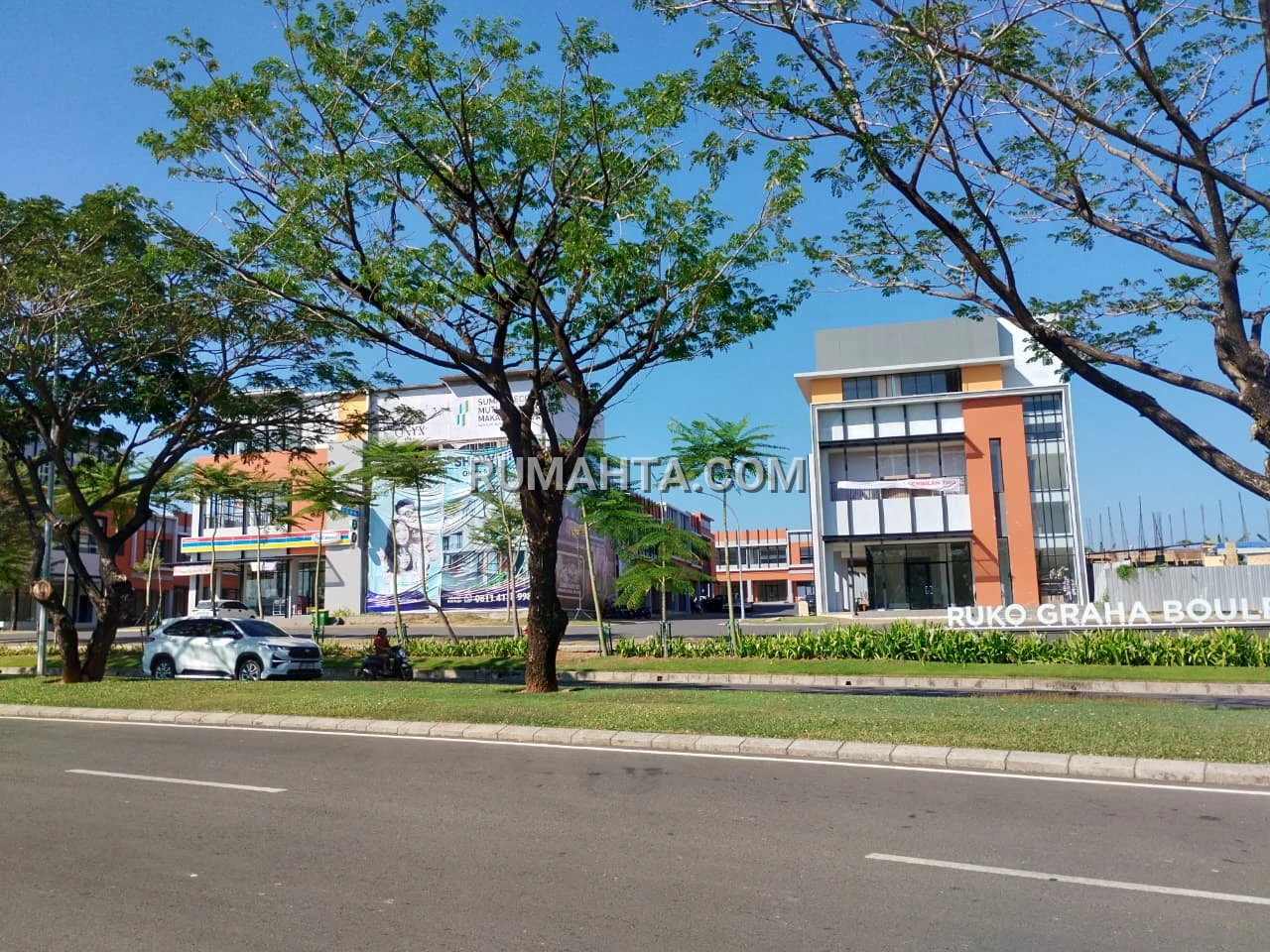 Ruko 2 Lantai Graha Boulevard Summarecon Mutiara Makassar | Siap Pakai & Siap Usaha