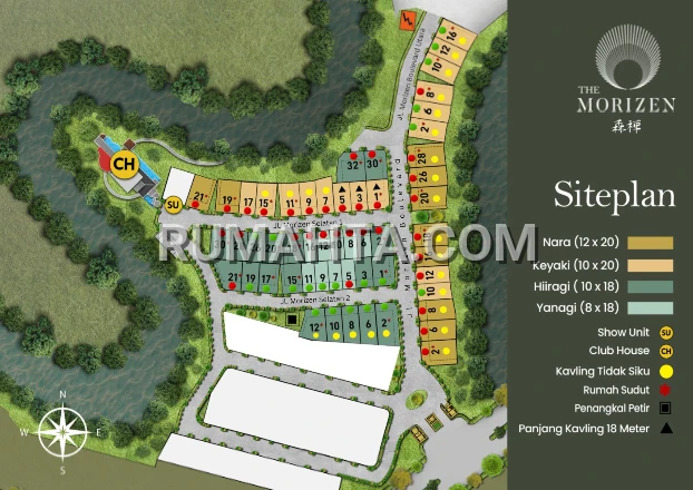 Jual Rumah Siap Huni The Morizen Summarecon Mutiara Makassar Tipe Hiiragi 3 Lantai