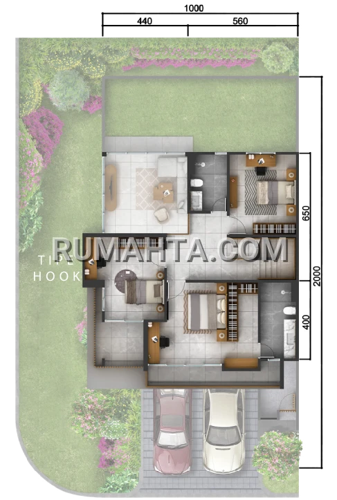 The Morizen Rumah Mewah Makassar Dekat Dari Tol dan Bandara