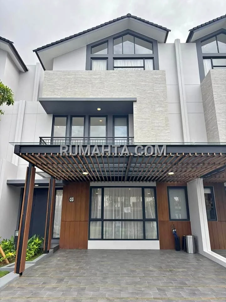 Jual Rumah 3 Lantai Attic Lebar 6 Siap Huni Type Onyx Summarecon Makassar