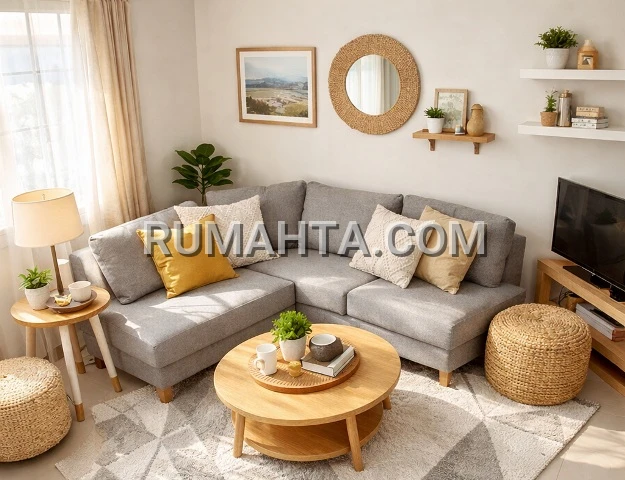 Desain Ruang Tamu agar Estetik, Perhatikan Sofa hingga Pencahayaan