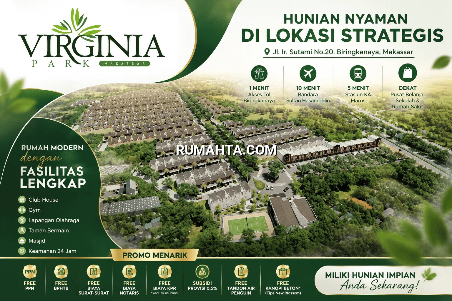 Virginia Park Makassar Type Sierra, Benarkah Jadi Pilihan Rumah Baru yang Banyak Dicari?